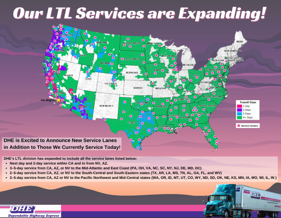 Dependable Full Service Map