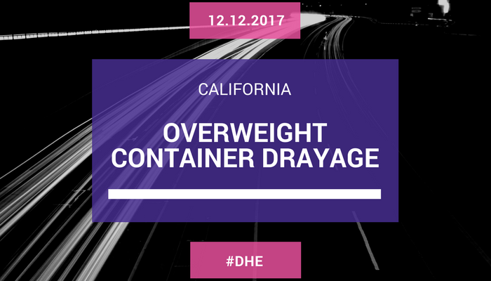 Overweight Container Drayage 