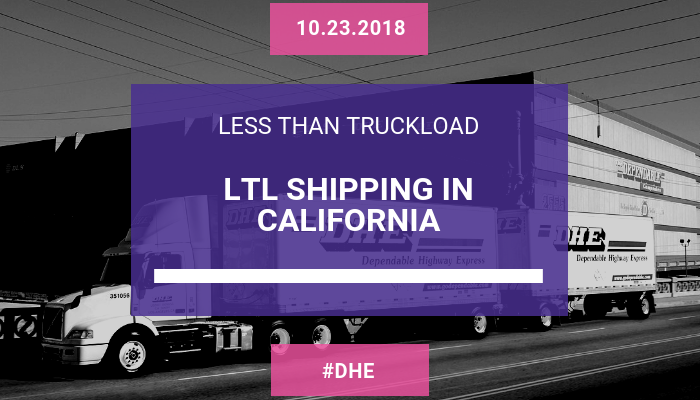 LTL Shipping in California