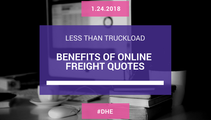 Benefits of Online Freight Quotes